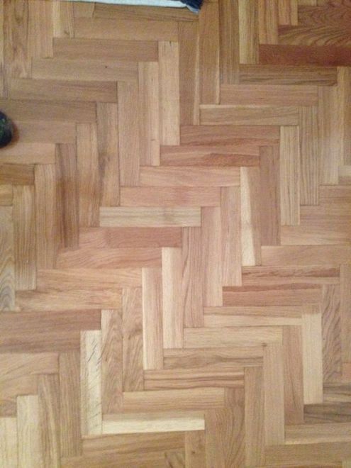 lamparquet  ROBLE en espiga